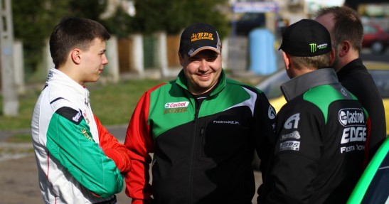 Testy Fiesta Trophy i Fabii WRC